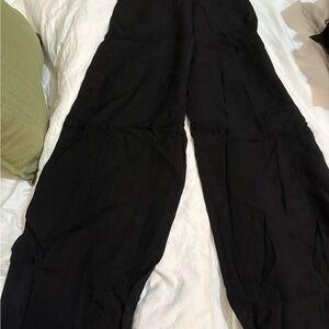 Brand new Sandro Black Wide-Leg Pants